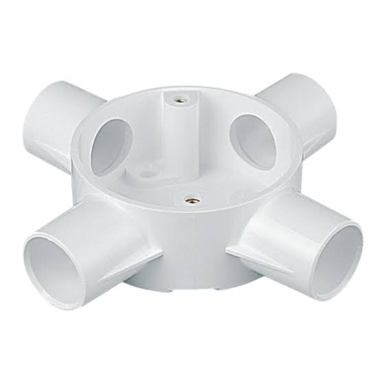 4 WAY CIRCULAR BOX 25MM